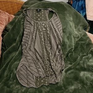 Mossimo sheer racerback tank